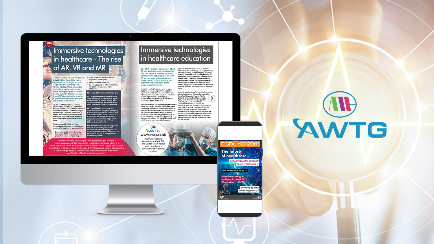 AWTG as guest contributor on Arden&Gem’s latest E-newsletter, Digital Horizons