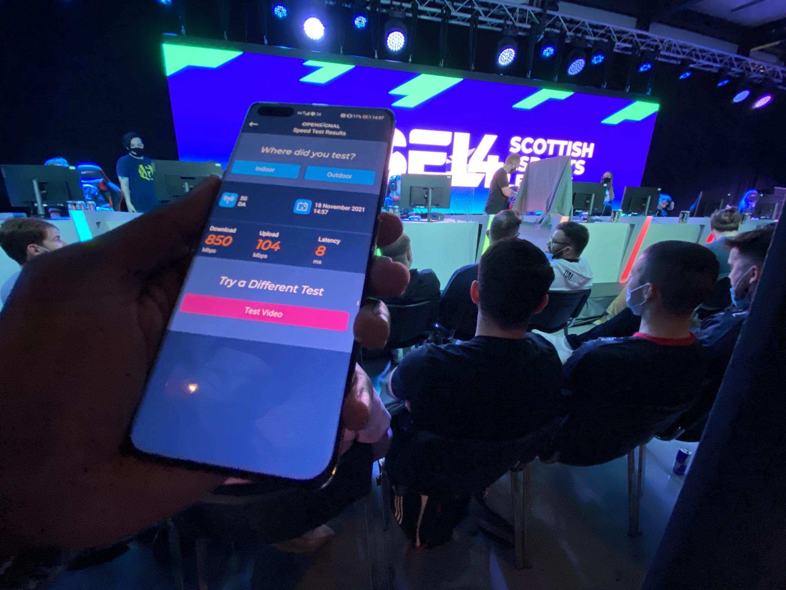 AWTG brings “gaming on the move” a reality as it design, deploy and tested a private 5G Network for Scottish Esports League