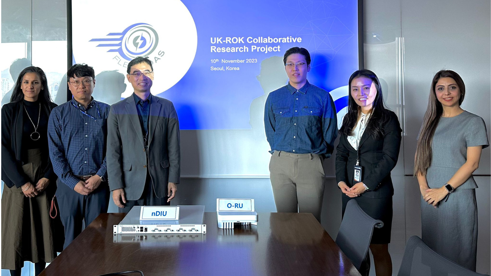 AWTG presented Flexi-DAS at SOLiD Laboratory in South Korea