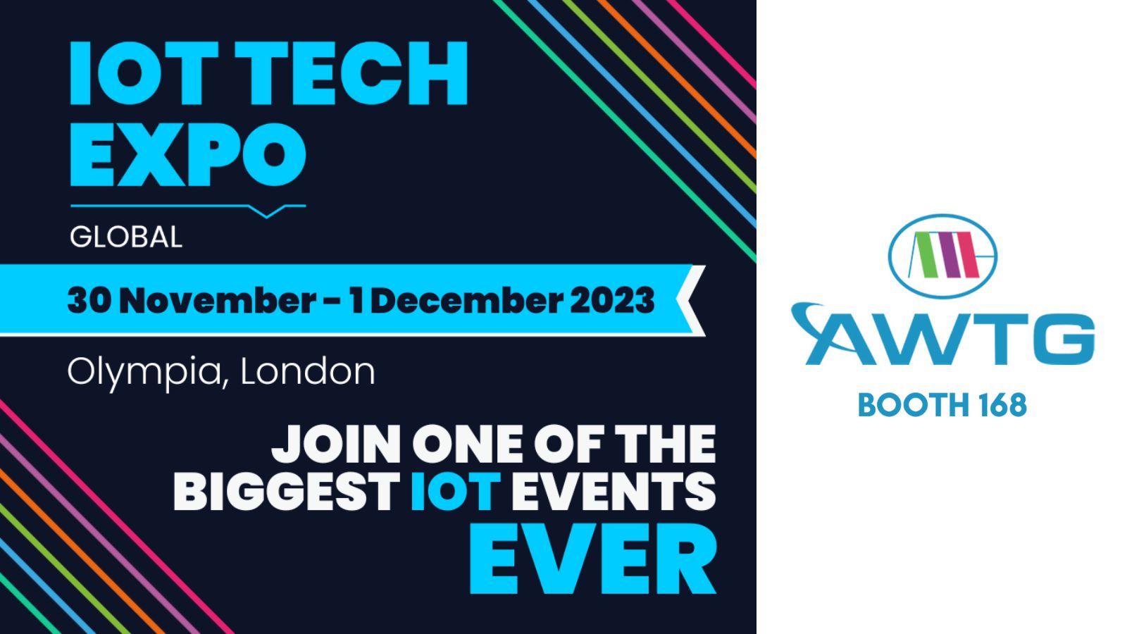 AWTG ready to discuss the future of IoT at the IoT Tech Expo 2023