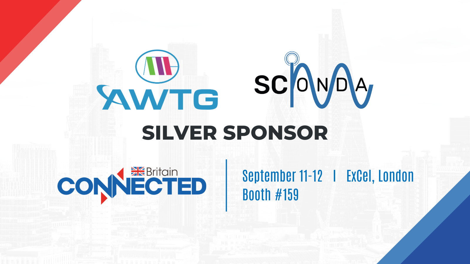 AWTG to Showcase DSIT Project, SCONDA, at Connected Britain 2024