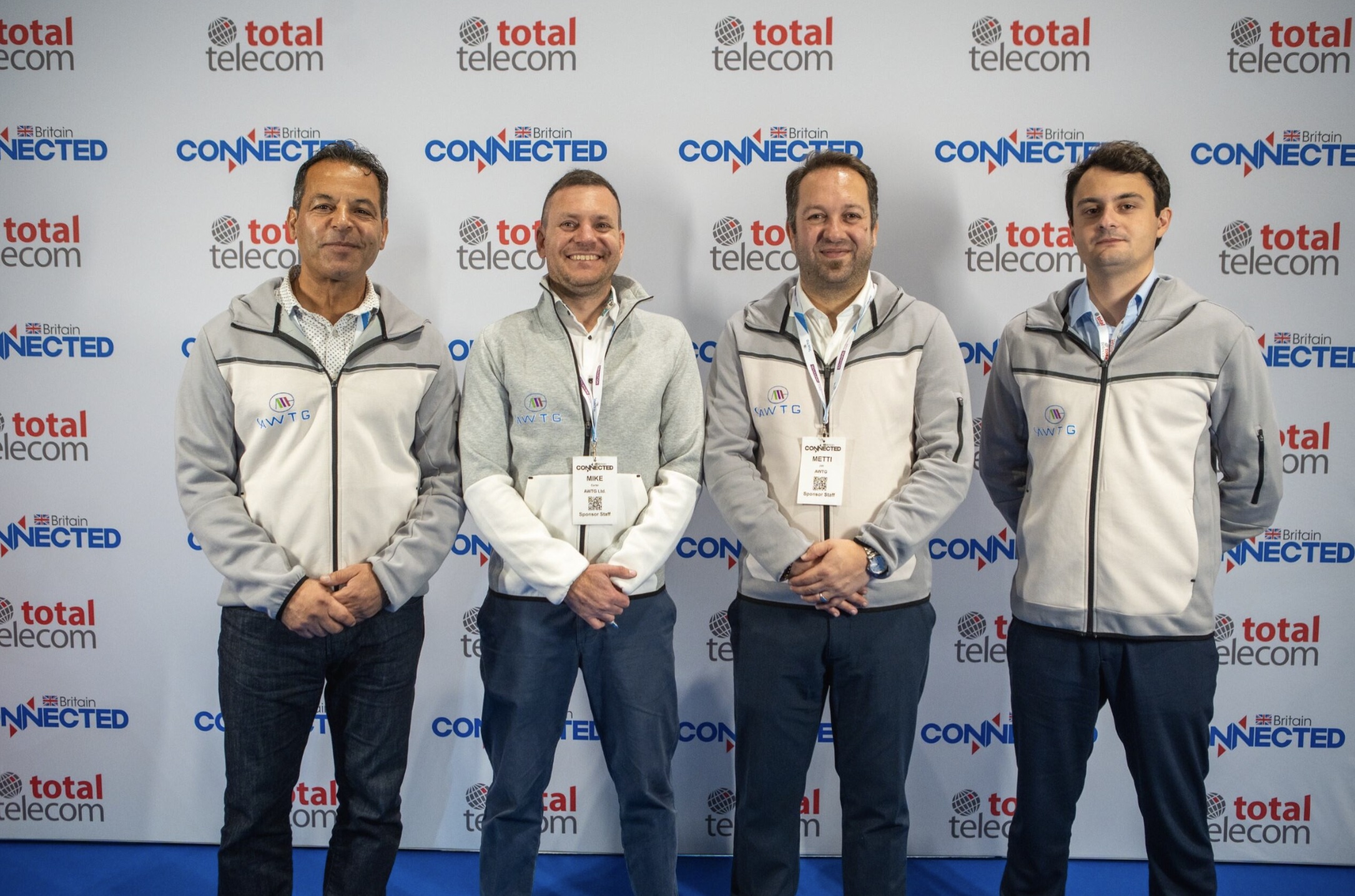 AWTG group photo L-R: Hossain Afroog, Mike Carter, Metti Jab, and Peter Najm